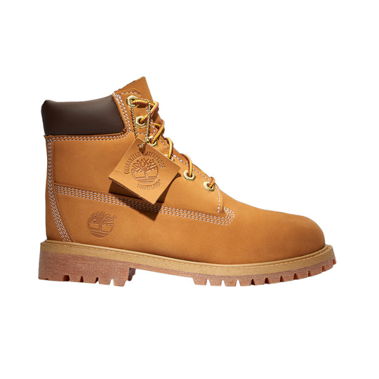 Timberland Grade School 6-Inch Premium Waterproof Boots TB112909-713 Wheat