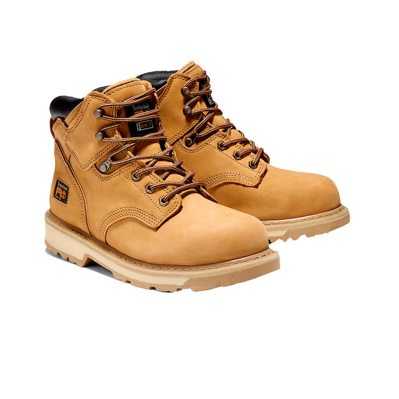 Timberland Mens 6-Inch Pit Boss Steel Toe Work Boots TB1330312311 Wheat