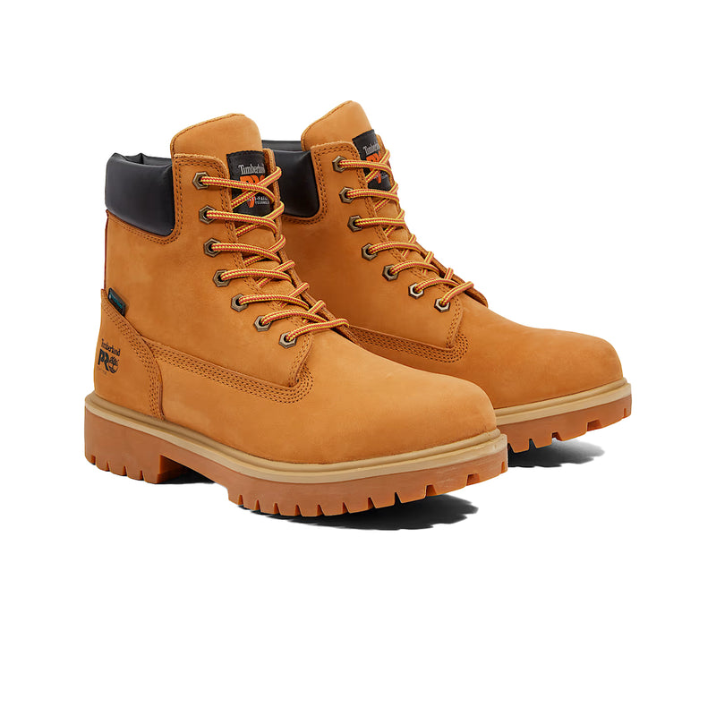 Timberland Mens 6-Inch Direct Attach 200G Soft Toe Work Boots TB1650307131 Wheat