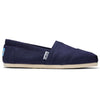 Toms Womens Alpargata Canvas Classic Flats 001001B07 Navy