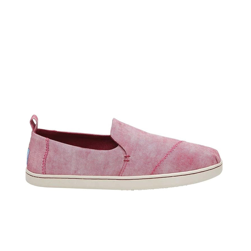 Toms Womens Deconstructed Alpargata Flats 10011741 Henna Red