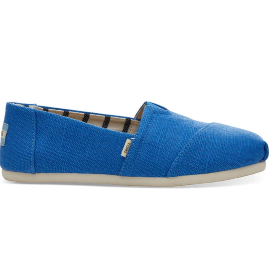 Toms Womens Alpargata Heritage Espadrille Flats 10013507 Blue Crush