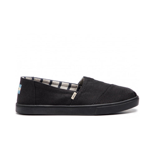 Toms Womens Alpargata Cupsole Heritage Espadrille Flats 10013510 Black/Black