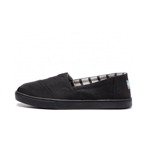 Toms Womens Alpargata Cupsole Heritage Espadrille Flats 10013510 Black/Black