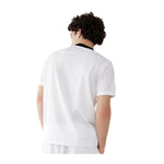 True Religion Mens Hs Mesh Ss Henley T-Shirt 107263-1700 White