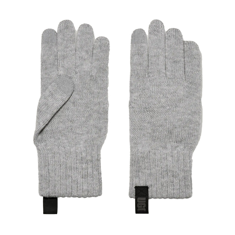 UGG Mens Lightweight Gloves 101069-LGRY Light Grey