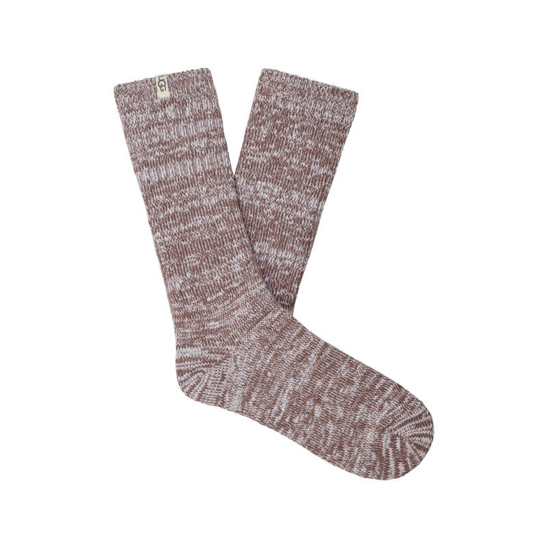 UGG Womens Rib Knit Slouchy Crew Socks 1014832-ALS Allspice