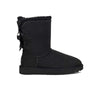 UGG Womens Bailey Bow II Boots 1016225-BLK Black