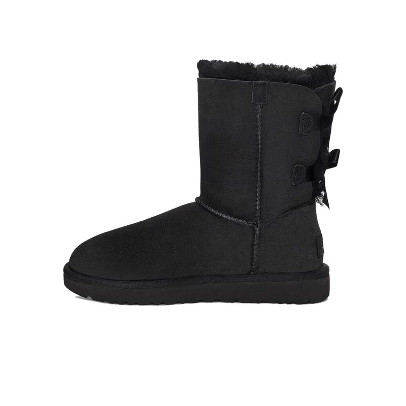 UGG Womens Bailey Bow II Boots 1016225-BLK Black