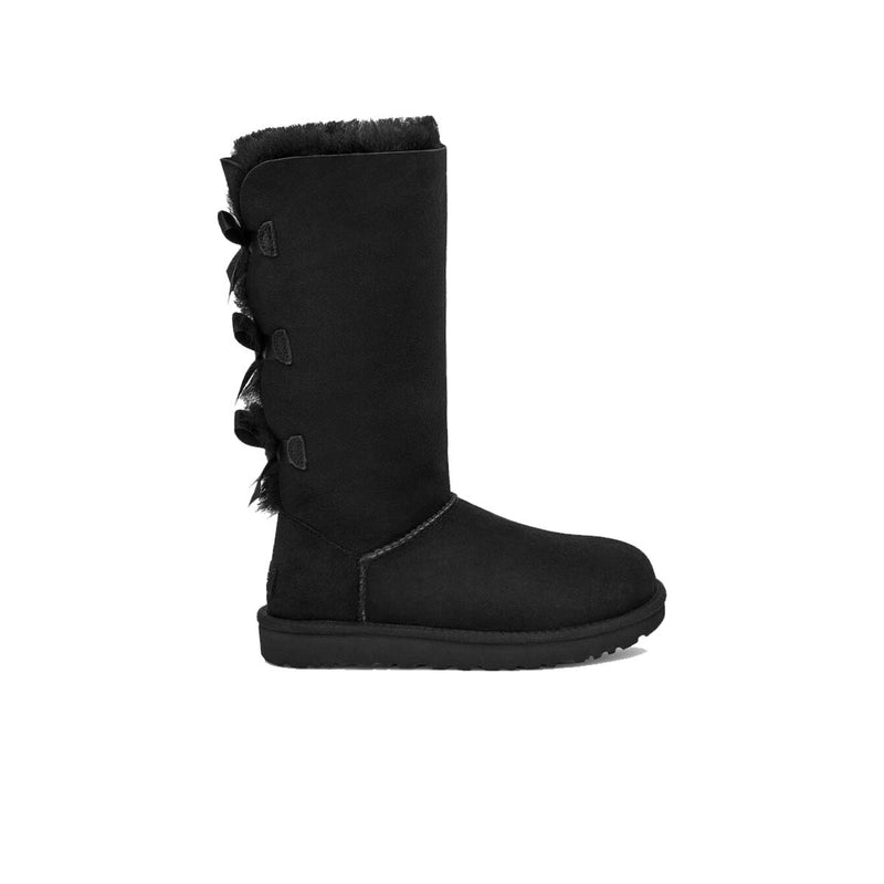 UGG Womens Bailey Bow Tall II Boots 1016434-BLK Black