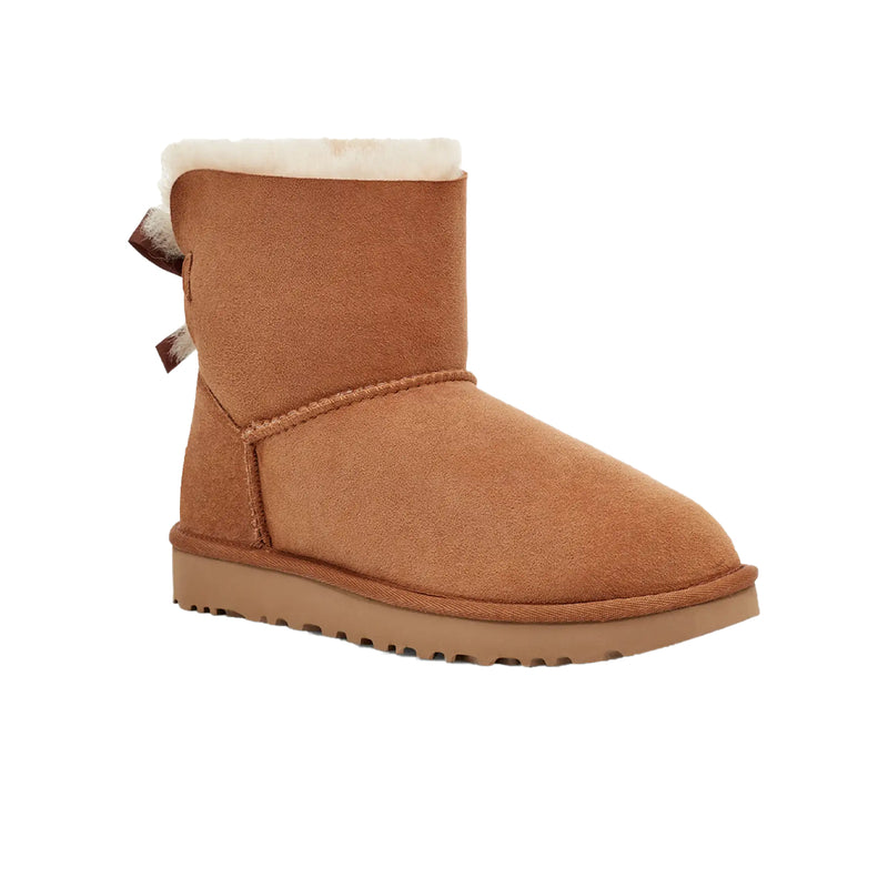 UGG Womens Mini Bailey Bow II Boots 1016501-CHE Chestnut