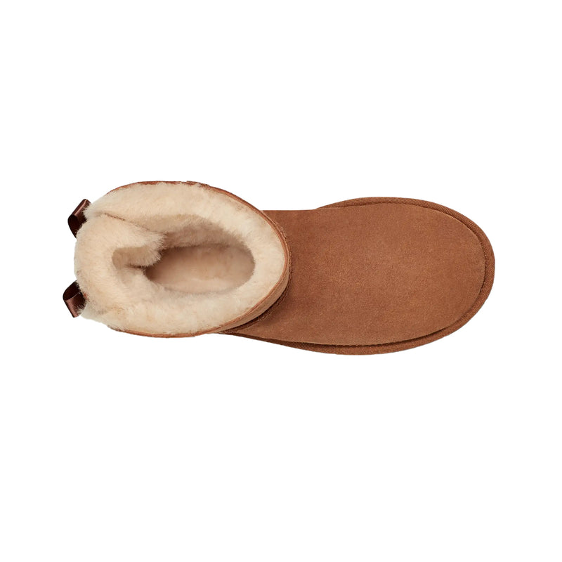 UGG Womens Mini Bailey Bow II Boots 1016501-CHE Chestnut
