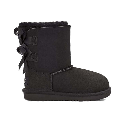 UGG Kids Bailey Bow II Boots 1017394K-BLK Black