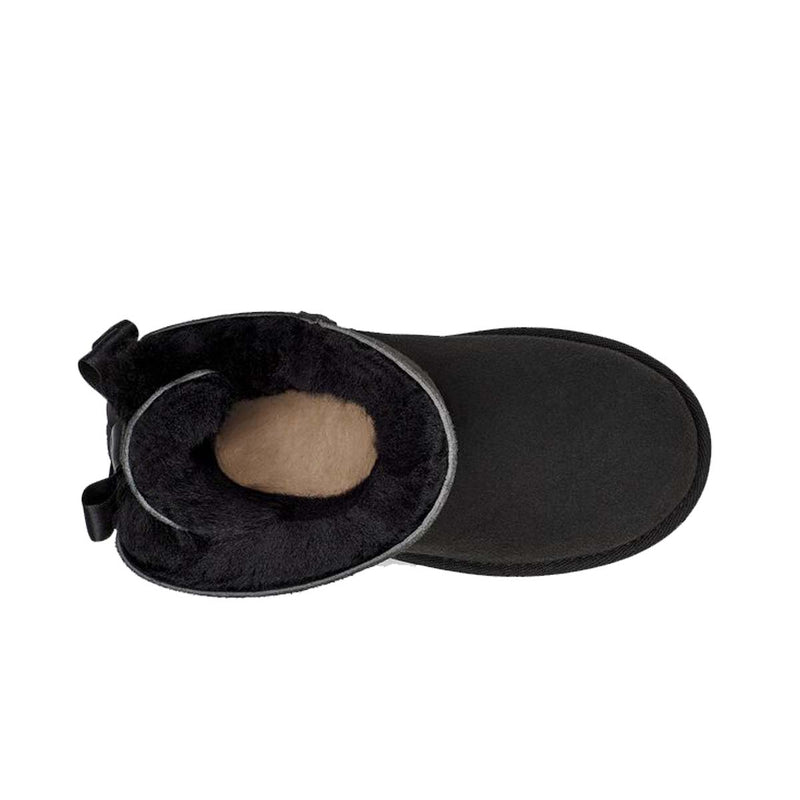 UGG Kids Bailey Bow II Boots 1017394K-BLK Black