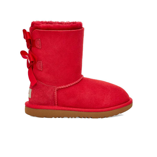 UGG Kids Bailey Bow II Boots 1017394K-RBRD Ribbon Red