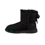 UGG Kids Mini Bailey Bow II Boots 1017397K-BLK Black