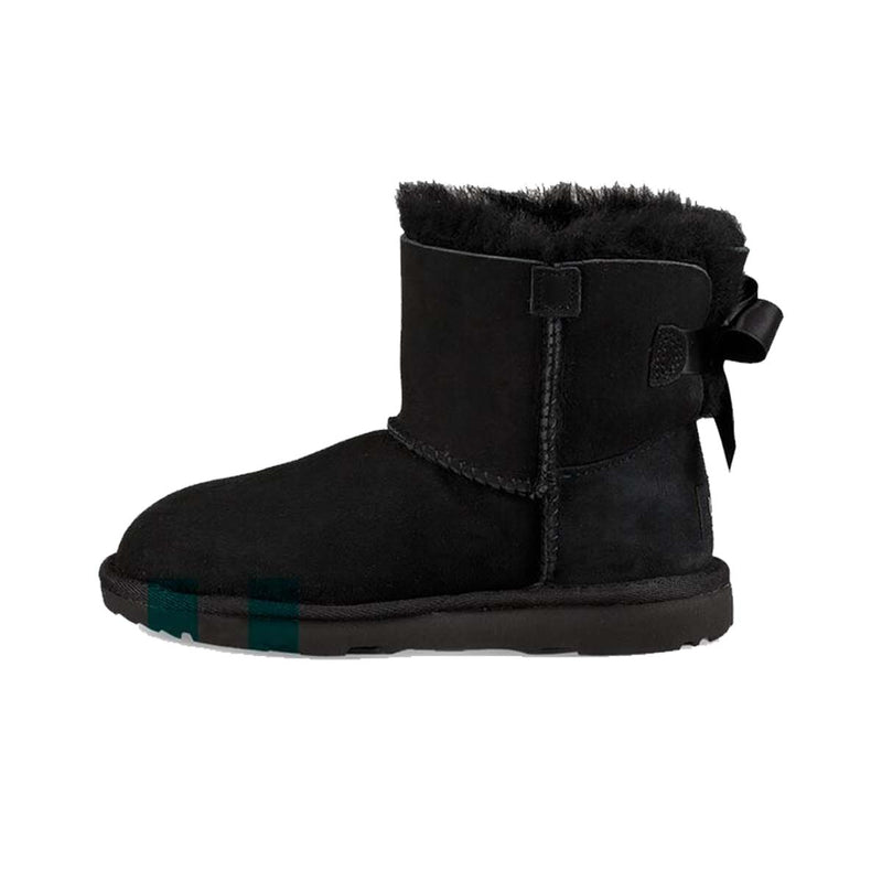 UGG Kids Mini Bailey Bow II Boots 1017397K-BLK Black