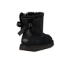 UGG Kids Mini Bailey Bow II Boots 1017397K-BLK Black