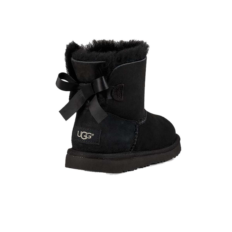 UGG Kids Mini Bailey Bow II Boots 1017397K-BLK Black