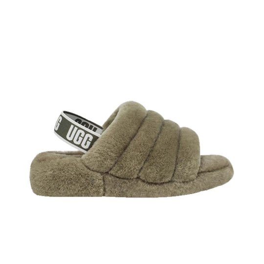 UGG Womens Fluff Yeah Slippers 1095119-BTOL Burnt Olive