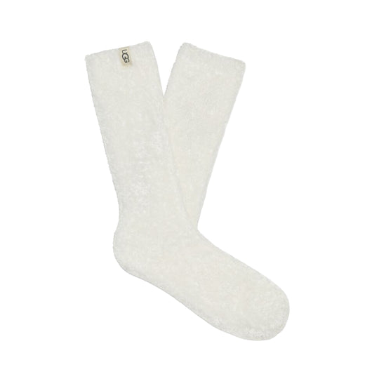 UGG Womens Leda Cozy Socks 1105572-WHT White