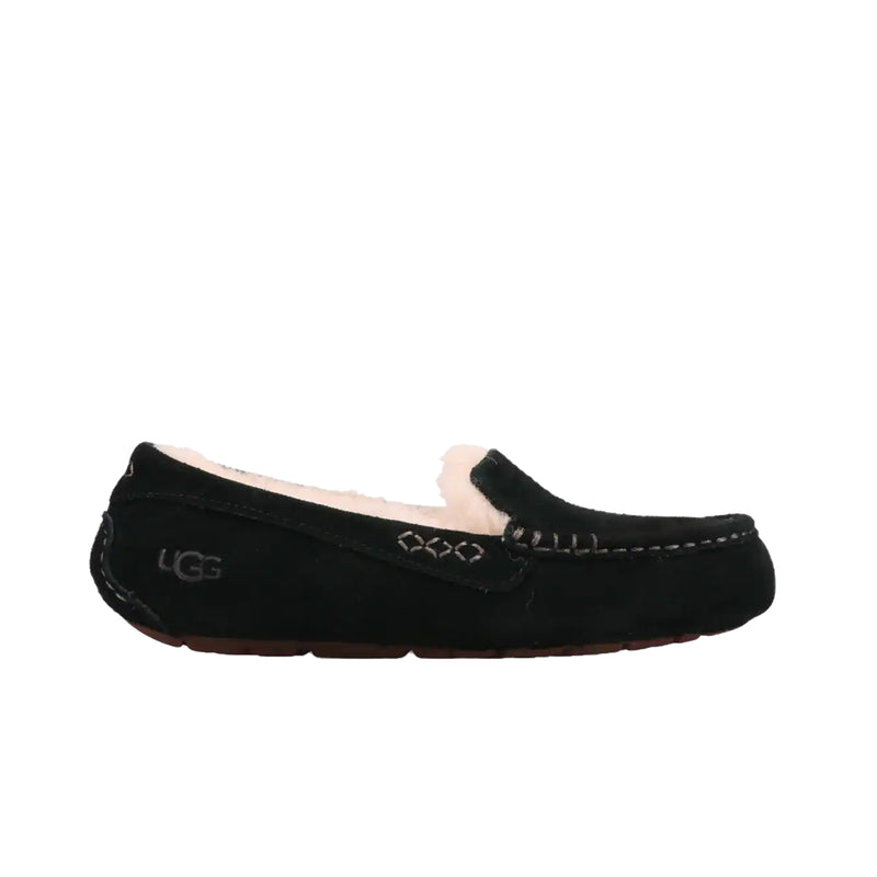 UGG Womens Ansley Slippers 1106878-BLK Black