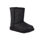 UGG Kids Classic Short II Glitter Boots 1111852K-BLK Black