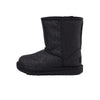 UGG Kids Classic Short II Glitter Boots 1111852K-BLK Black
