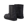 UGG Kids Classic Short II Glitter Boots 1111852K-BLK Black