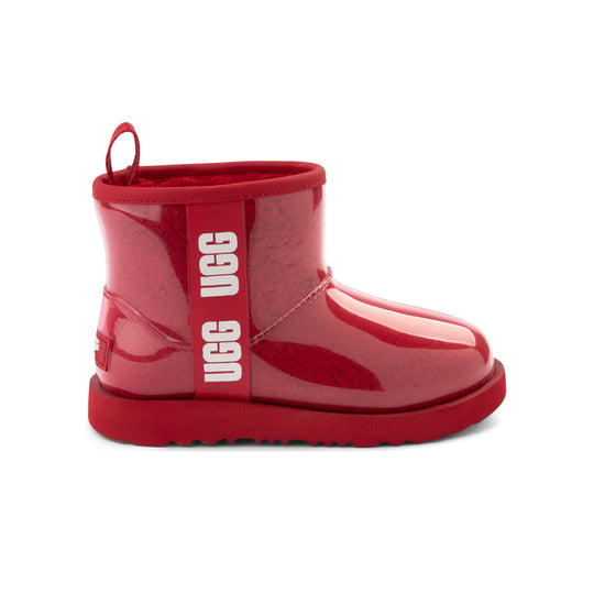 UGG Kids Classic Clear Mini II Boots 1112386K-SBR Samba Red