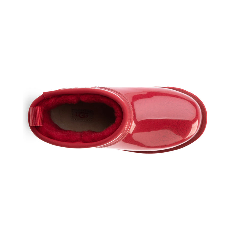 UGG Kids Classic Clear Mini II Boots 1112386K-SBR Samba Red
