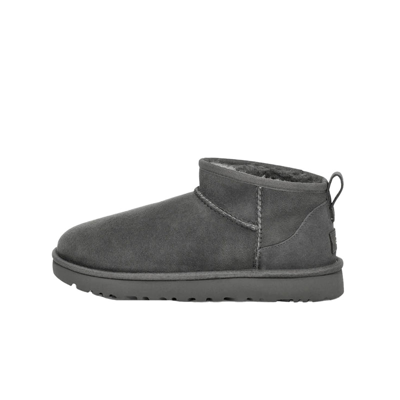 UGG Womens Classic Ultra Mini Boots 1116109-GREY Grey