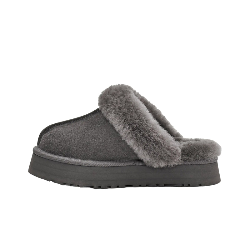 UGG Womens Disquette Slippers 1122550-CHRC Charcoal
