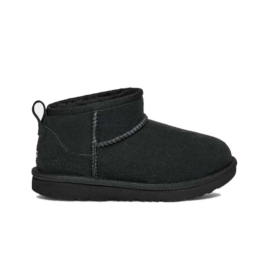 UGG Kids Classic Ultra Mini Boots 1130750K-BLK Black