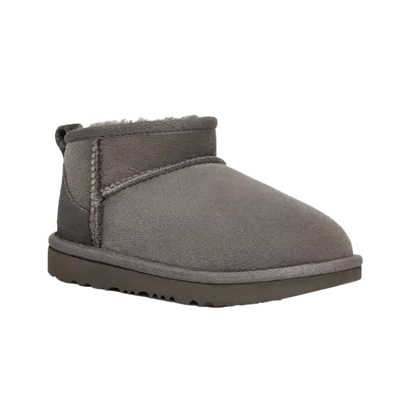UGG Kids Classic Ultra Mini Boots 1130750K-GREY Grey