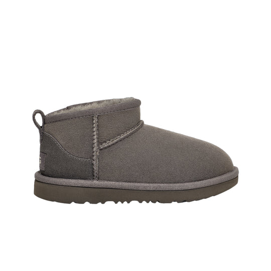 UGG Kids Classic Ultra Mini Boots 1130750K-GREY Grey