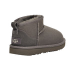 UGG Kids Classic Ultra Mini Boots 1130750K-GREY Grey