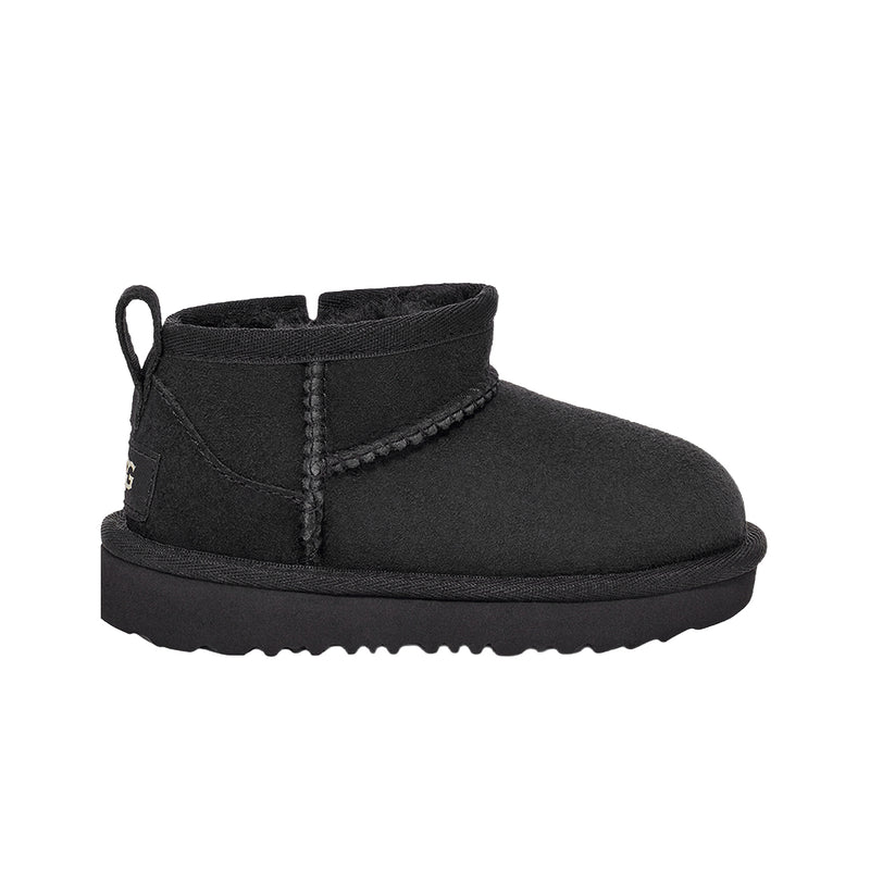 UGG Toddlers Classic Ultra Mini Boots 1130750T-BLK Black