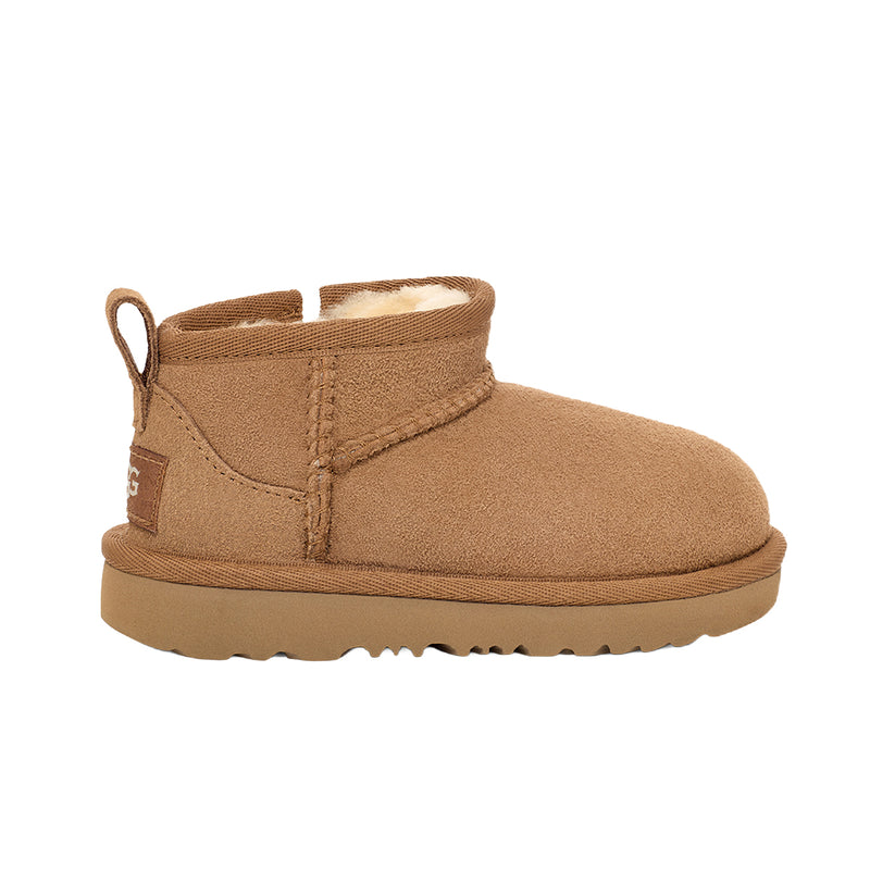 UGG Toddlers Classic Ultra Mini Boots 1130750T-CHE Chestnut