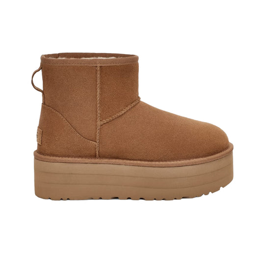 UGG Womens Classic Mini Platform Boots 1134991-CHE Chestnut