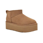 UGG Womens Classic Ultra Mini Platform Boots 1135092-CHE Chestnut