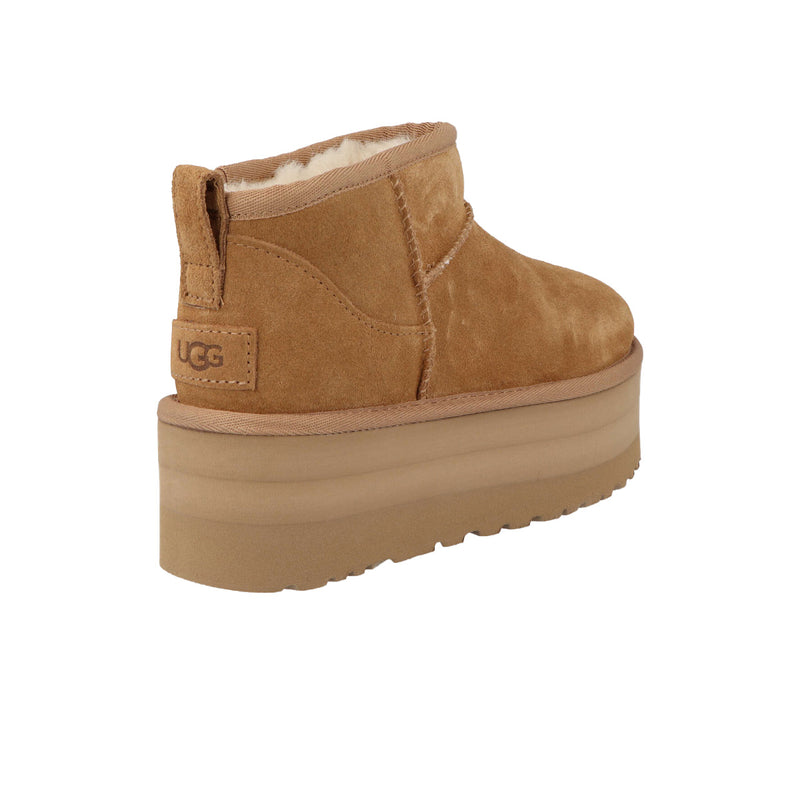 UGG Womens Classic Ultra Mini Platform Boots 1135092-CHE Chestnut