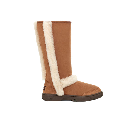 UGG Kids Sunburst Tall Boots 1143694K-CHE Chestnut