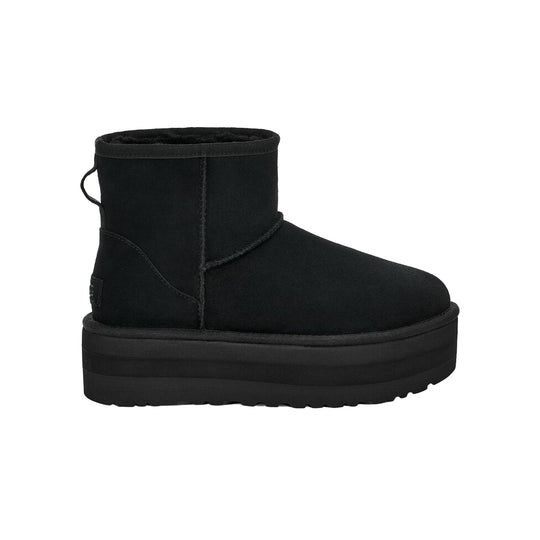 UGG Kids Classic Mini Platform Boots 1143700K-BLK Black