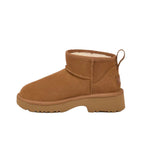 UGG Kids Classic Ultra Mini New Heights Boots 1157732K-CHE Chestnut