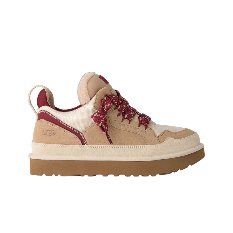 UGG Mens Lowmel Fashion Sneakers 1170750-DWD Driftwood / Biking Red
