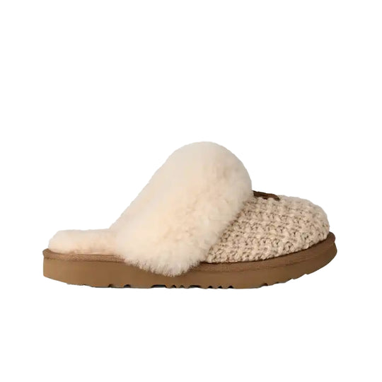 UGG Kids Cozy II Knit Slippers 1175951K-CRM Cream