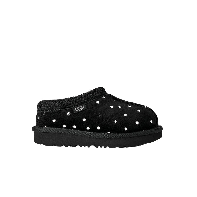 UGG Toddlers Tasman II Shiny Dots Slippers 1182791T-BLK Black