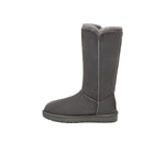 UGG Girls Bailey Button Triplet Boots 1962K-GREY Grey