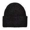 UGG Womens Chunky Rib Logo Beanie 20061-BLK Black